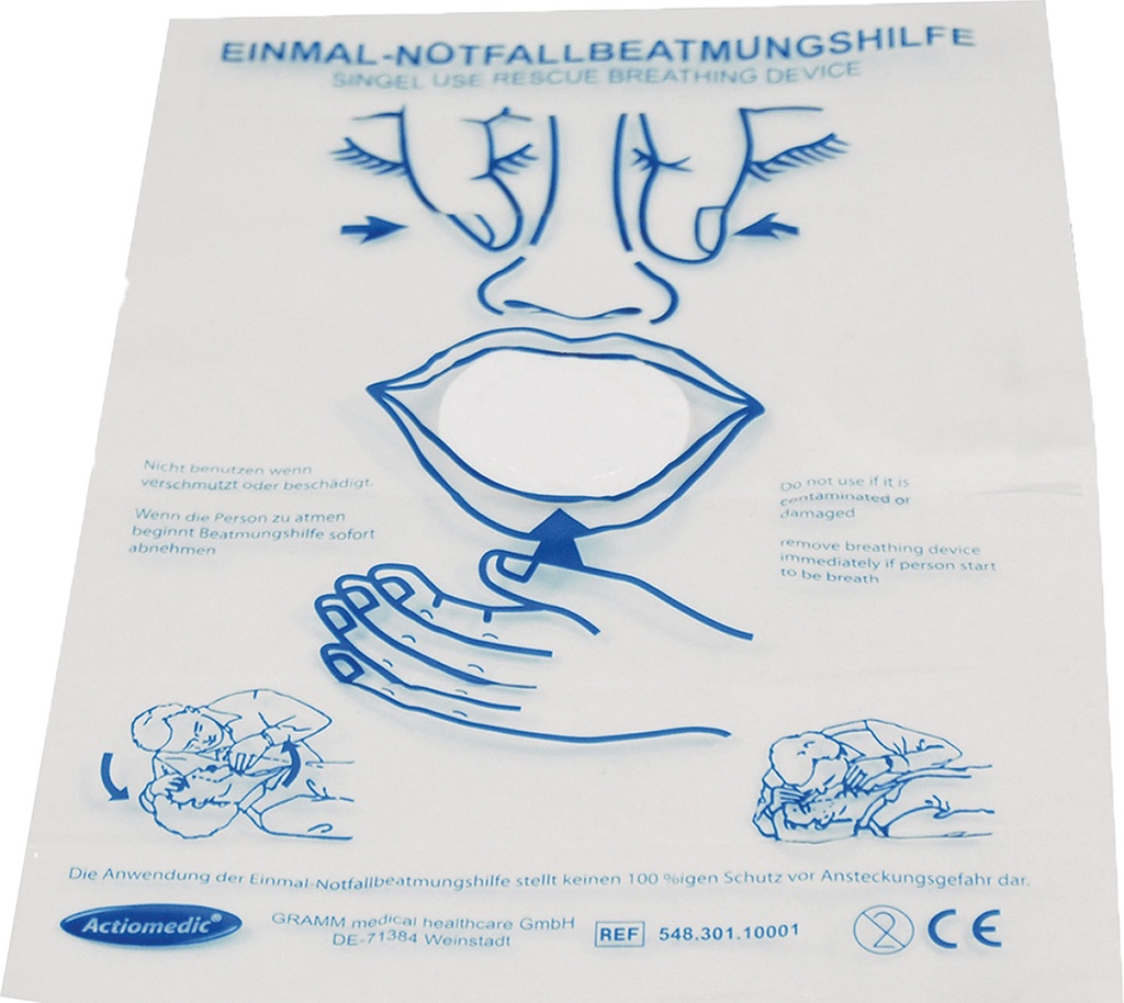 Actiomedic® MediSave Notfall-Beatmungstuch