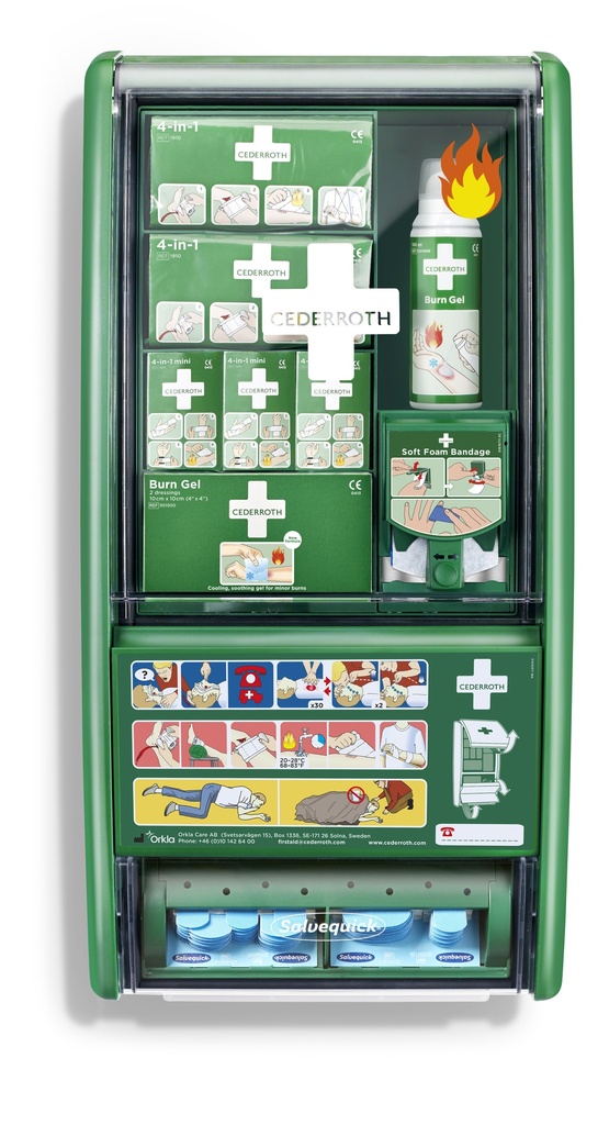 Cederroth First Aid & Burn Station