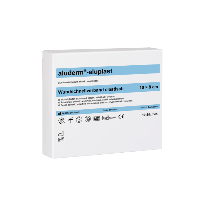 aluderm®-aluplast Pflaster elastisch 1 m x 8 cm