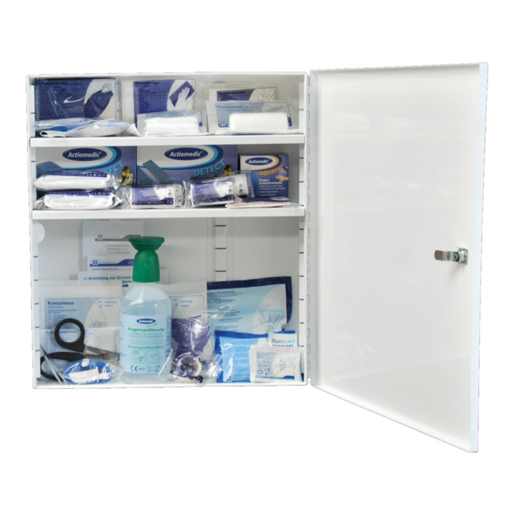 Gramm Medical Metall-Branchenschrank LEBENSMITTEL