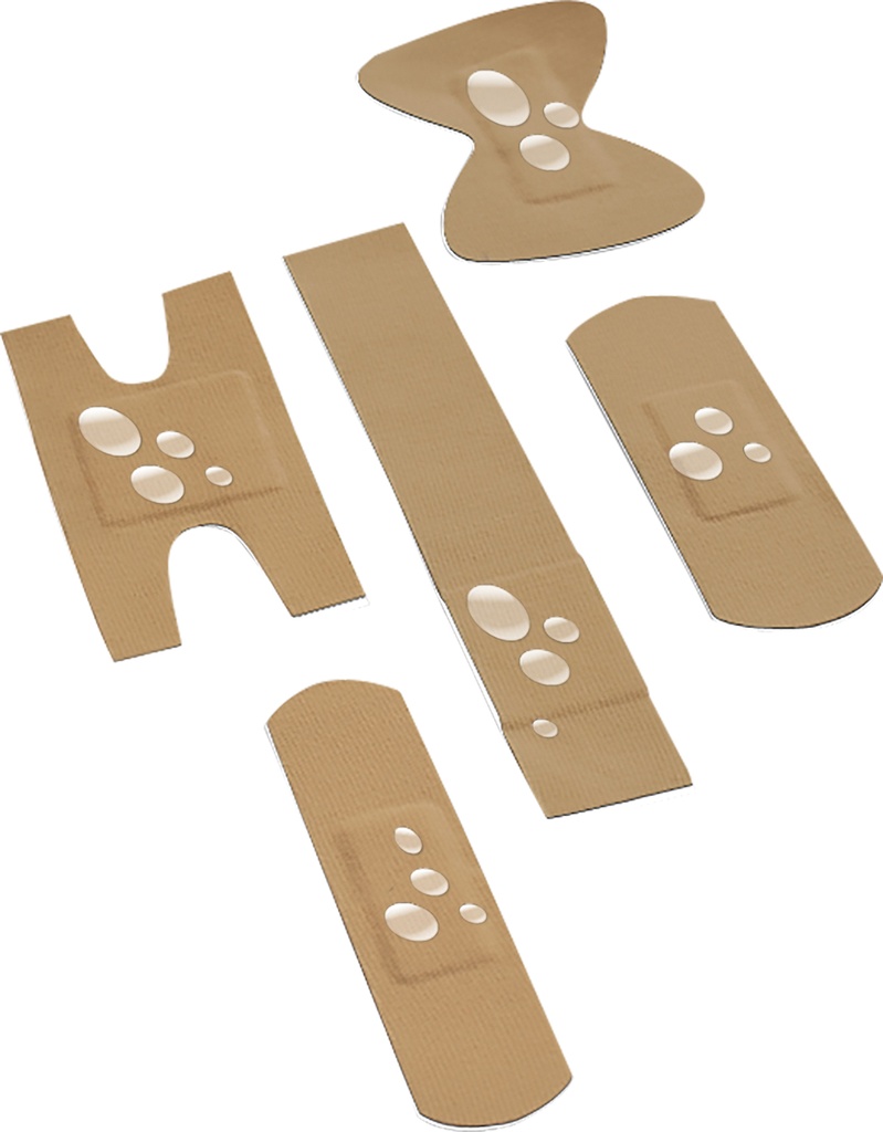 Actiomedic® AQUATIC Pflasterset, 50-tlg.