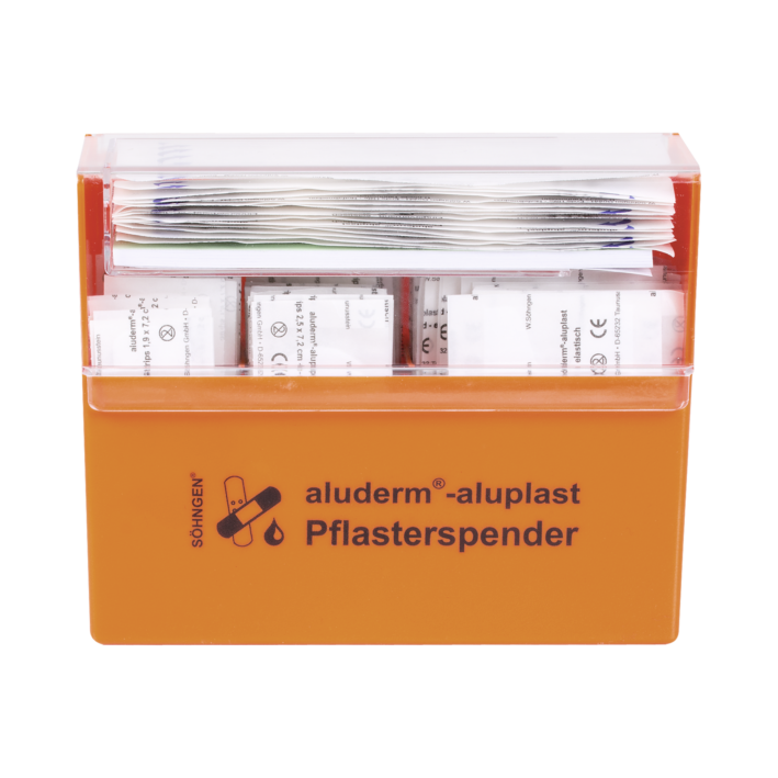 aluderm®-aluplast Pflasterspender gefüllt