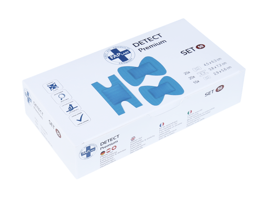 FAPlast Premium Fingergelenk- und Fingerkuppenpflaster Set 50 Stk.