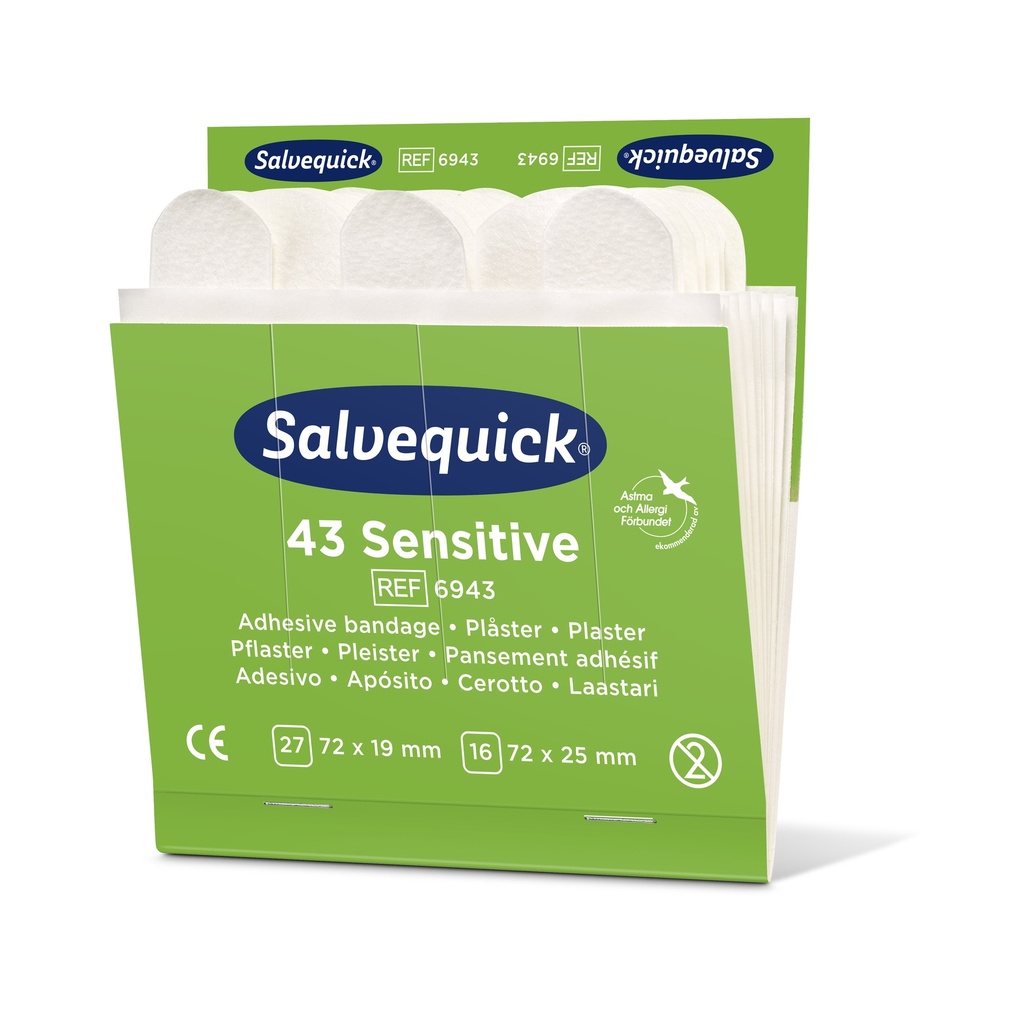Cederroth Salvequick Sensitive Pflaster