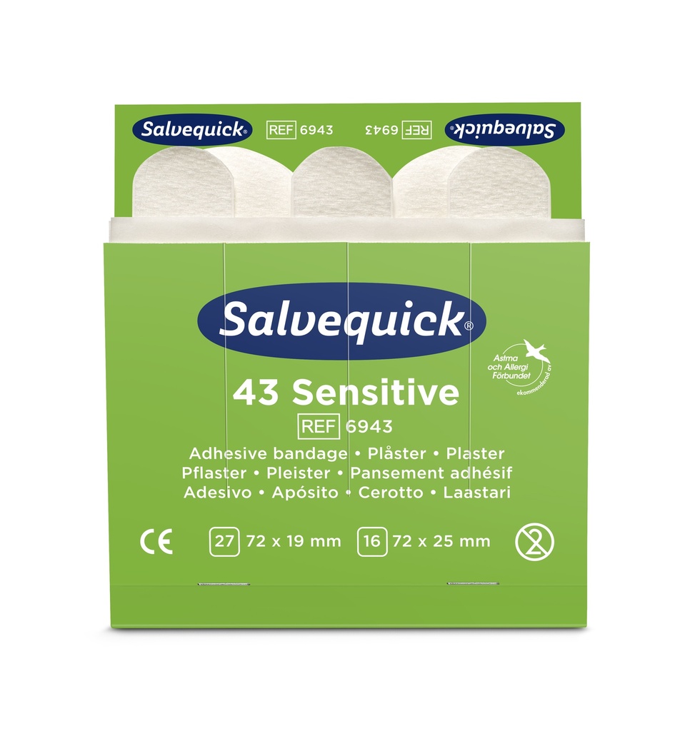Cederroth Salvequick Sensitive Pflaster