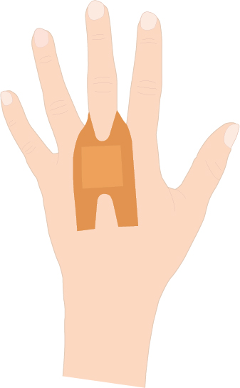 AQUATIC Fingergelenkverband, Pack à 50 Stück