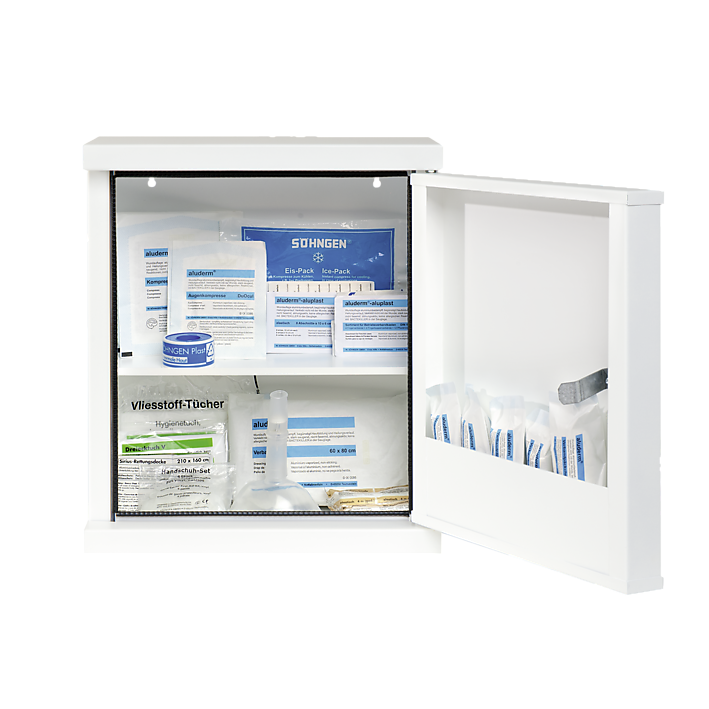 Verbandschrank NovoLine 1 mit Füllung DIN 13157