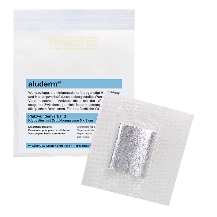 aluderm® Platzwundenverband klein 5x3cm