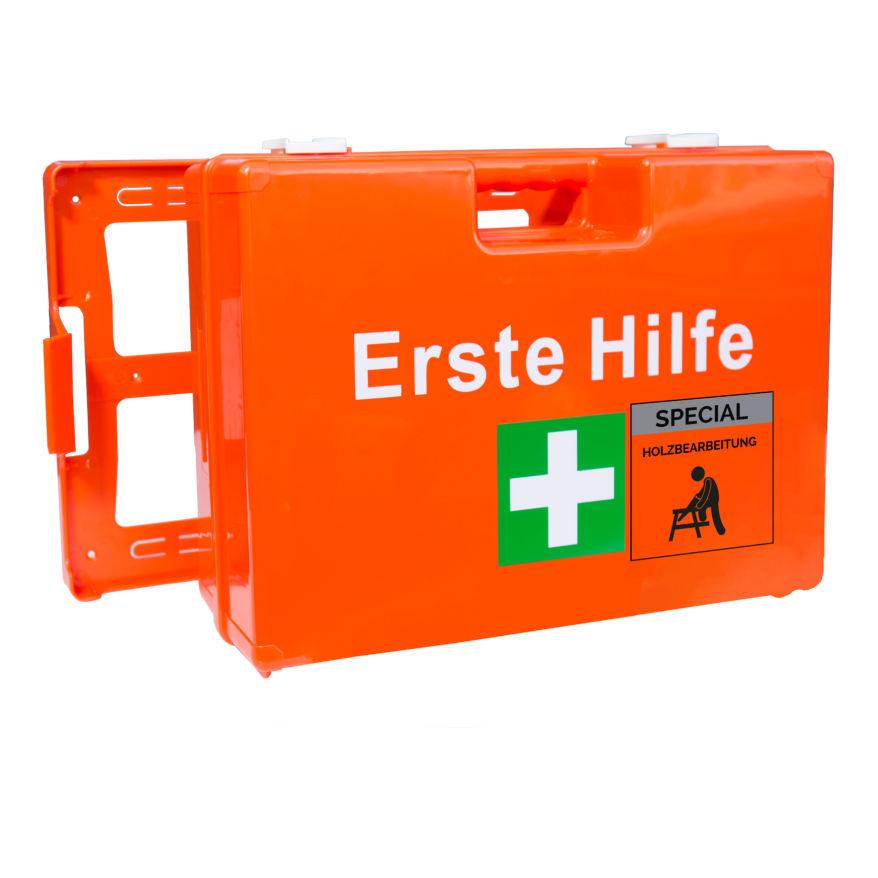 Verbandkoffer SPECIAL Holzbearbeitung