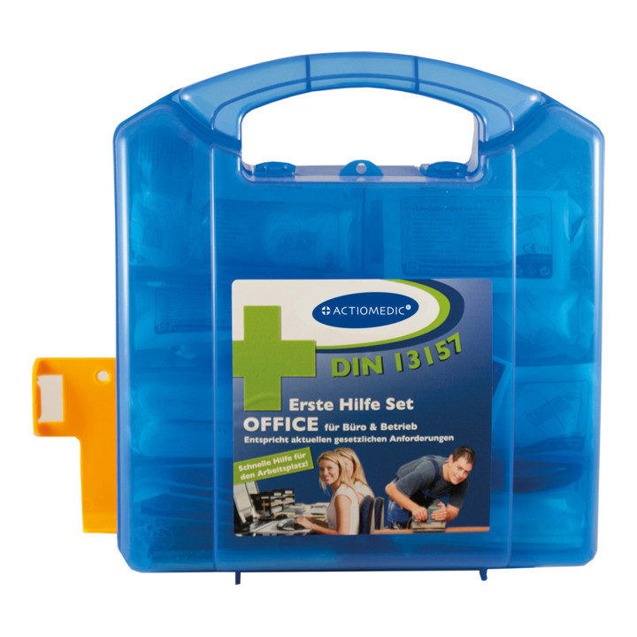 Verbandkoffer OFFICE DIN 13 157, blau