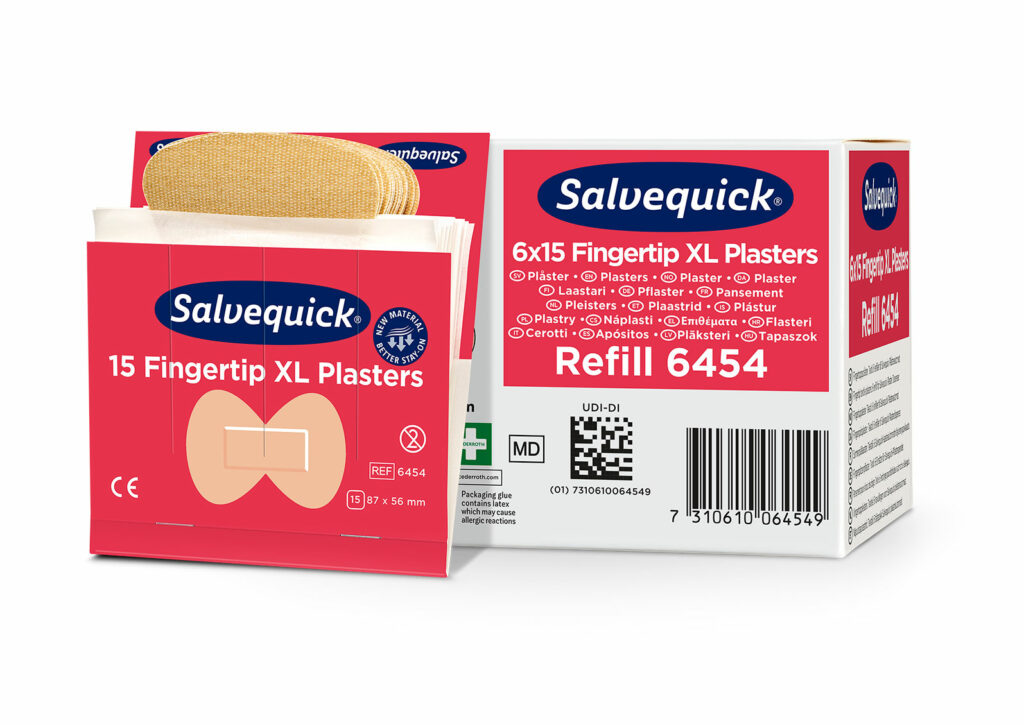 Cederroth Salvequick Fingertip XL Fingerkuppenpflaster