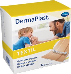 DermaPlast Textil Schnellverband 6 cm x 5 m