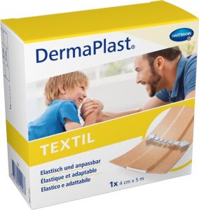 DermaPlast Textil Schnellverband 4 cm x 5 m