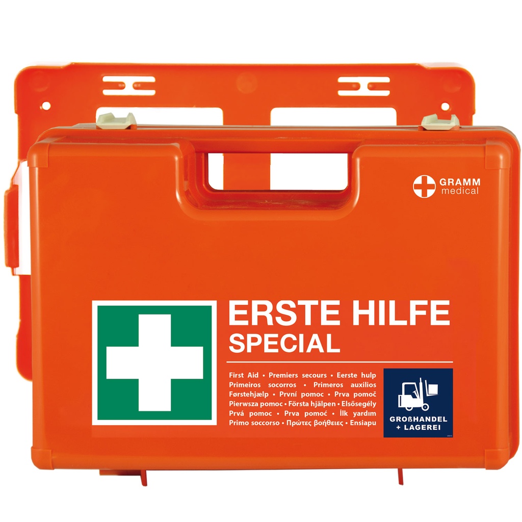 [418.035.00315] Verbandkoffer SPECIAL Grosshandel & Lagerei