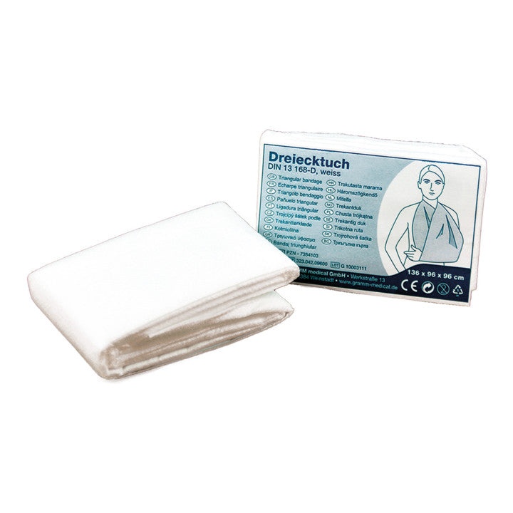Dreiecktuch, DIN 13 168-D, 136 x 96 x 96 cm