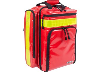 [ELB-EM13.029] SUPPORTER Erste-Hilfe Notfallrucksack Plane (Rot)