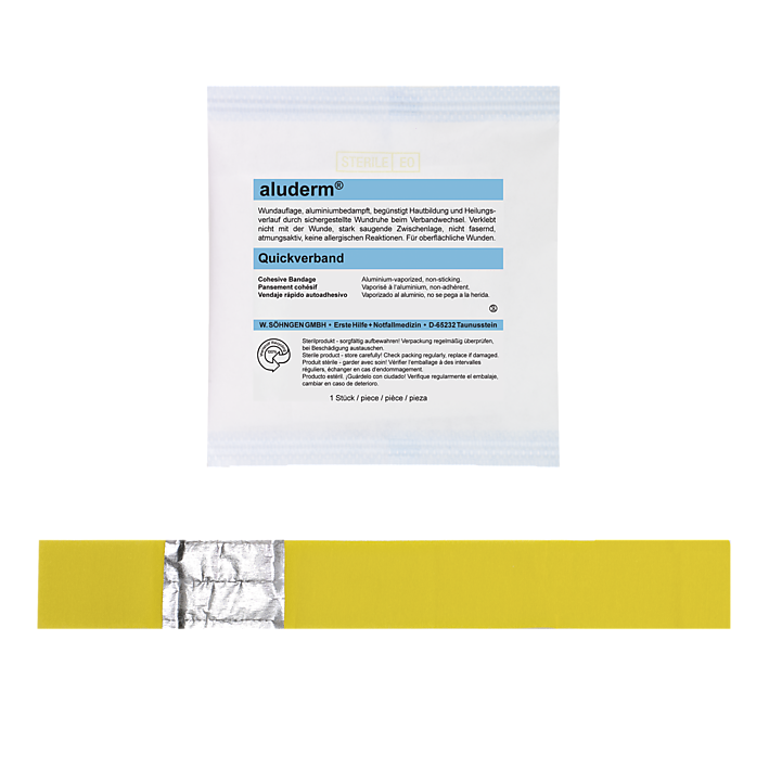 [SOH-1003197] aluderm® Quickverband klein 6 x 8 cm