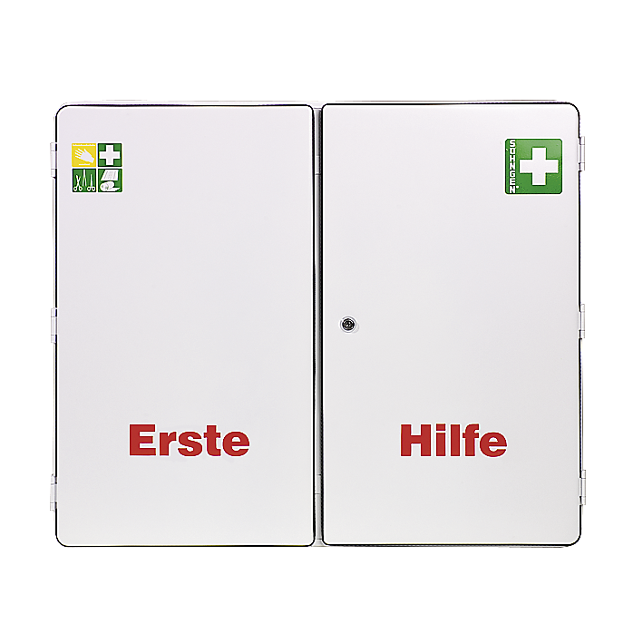 [SOH-0501028] Verbandschrank Athen Industrie Norm mit Füllung DIN 13169