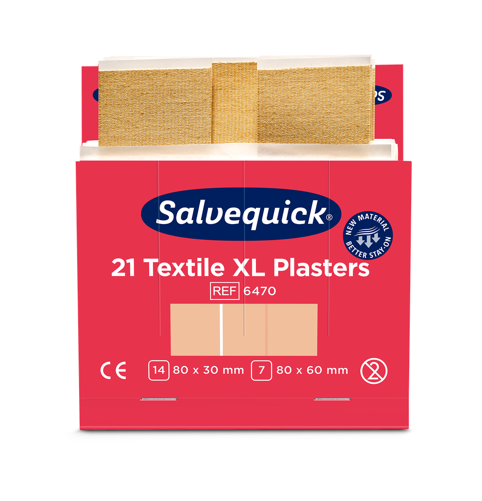 [CED-6470] Cederroth Salvequick Textilpflaster, Extragross