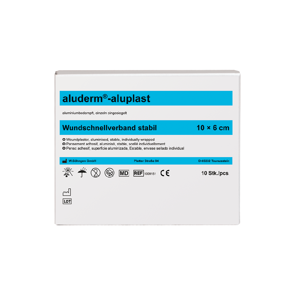 [SOH-1009151] aluderm®-aluplast Wundpflaster stabil 1 m x 6 cm