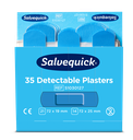 Salvequick Detektierbare Pflaster blau Refill