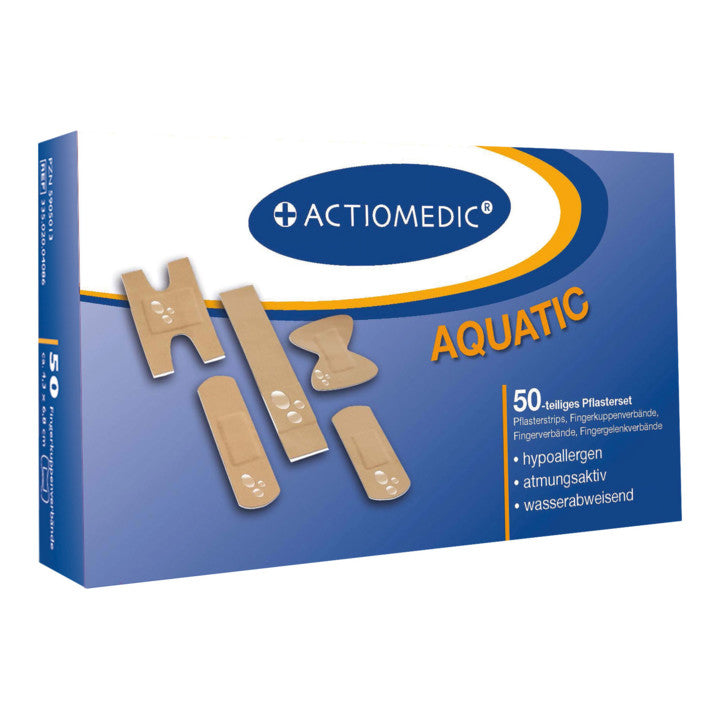 [GRA-317.021.60000] AQUATIC Pflasterset hautfarben 50-teilig