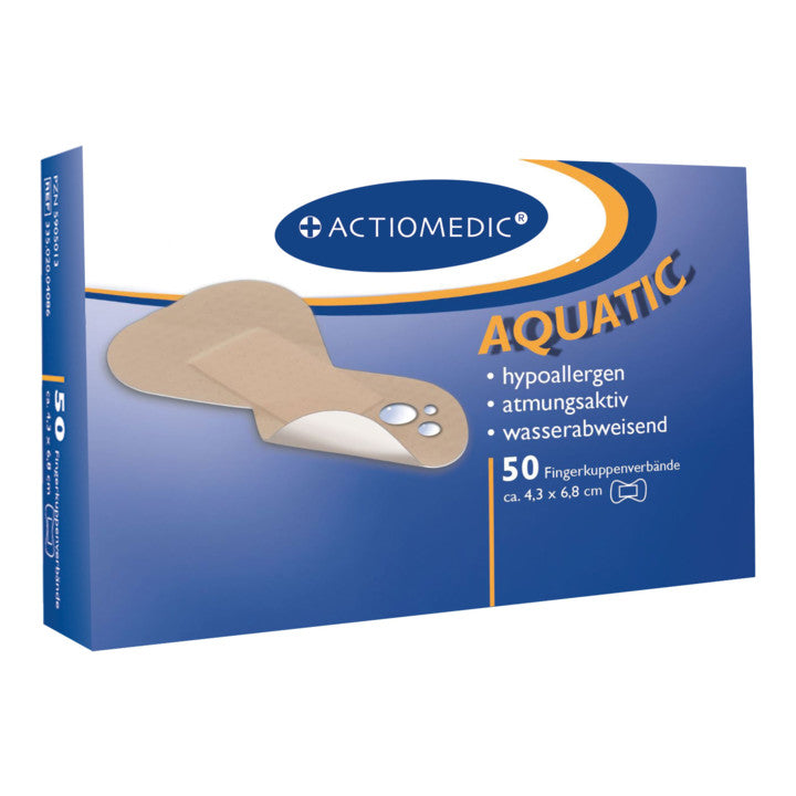 [GRA-335.021.04086] AQUATIC Fingerkuppenverband hautfarben 50 Stück