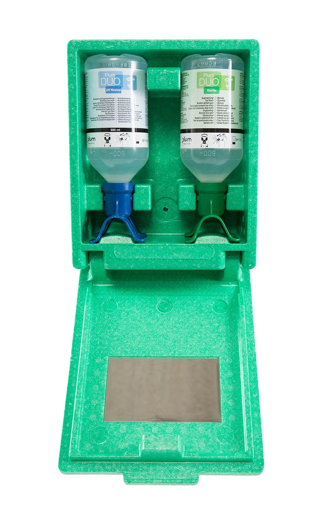 [PLU-4862] Auge-Notfallstation in Wandbox mit je 1 DUO Augenspülflasche