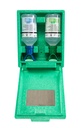 Auge-Notfallstation in Wandbox mit je 1 DUO Augenspülflasche