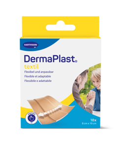 [HAP-522430] DermaPlast® TEXTIL Schnellverband 4 cm x 10 cm (8 cm x 10 cm)