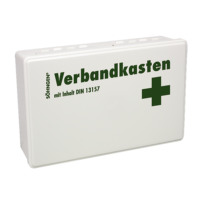 [SOH-0304041] Verbandkasten KIEL, leer, ABS Kunststoff, weiß